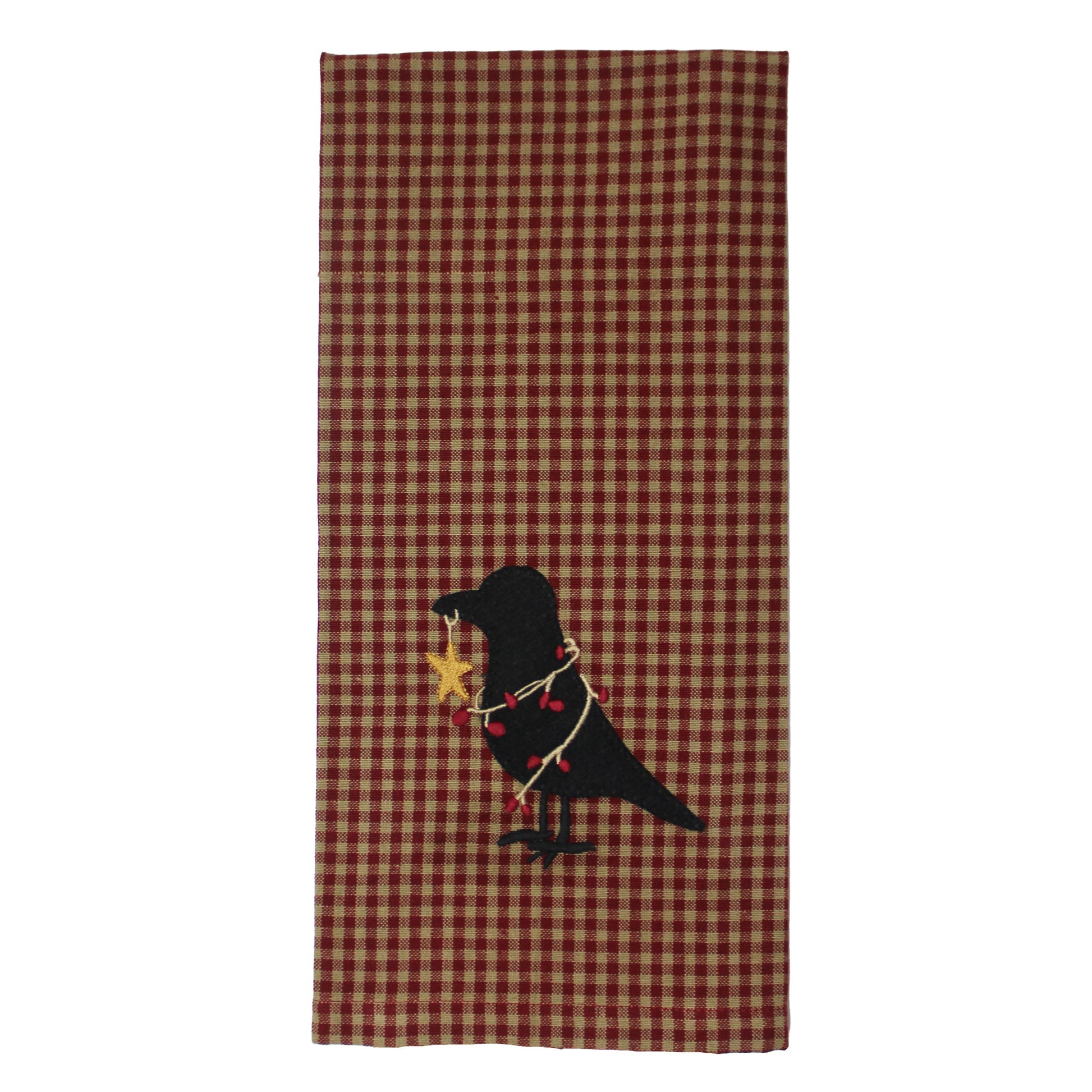 Crow and Berries Towel- Set of Two - Home Collections by Raghu