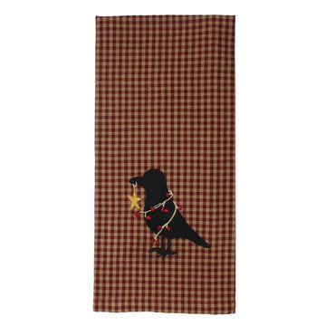 Crow and Berries Towel- Set of Two - Home Collections by Raghu