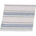 Colonial Blue-Cream Grain Sack Stripe Napkin - Set of Six - Home Collections by Raghu